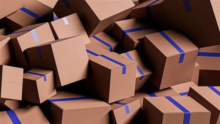 Organised boxes and shelving for household or business storage